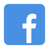 icona facebook blava